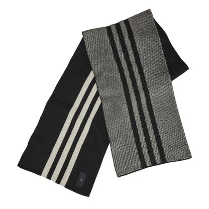 Front - Y-3 Stripe Midweight Scarf