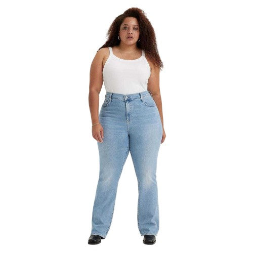 Front - Levis Womens/Ladies 725 High Rise Bootcut Jeans