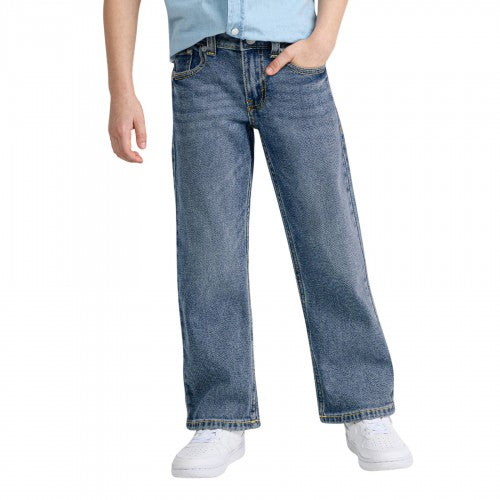 Front - Levis Childrens/Kids 555 Denim Jeans