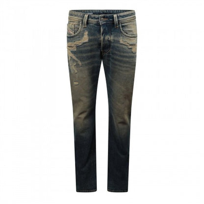 Front - Diesel Mens 1985 Larkee Straight Leg Jeans