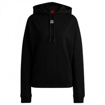 Front - Hugo Womens/Ladies Logo Hoodie