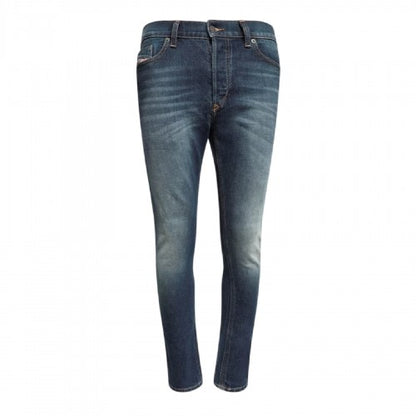 Front - Diesel Mens Tepphar X Pan Denim Jeans