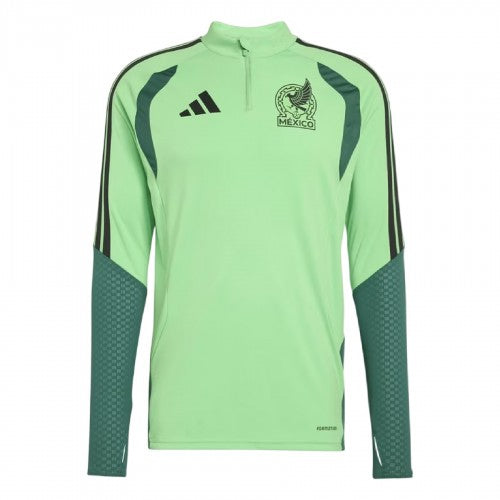Front - Adidas Mens 2026 Mexico Long-Sleeved Track Top