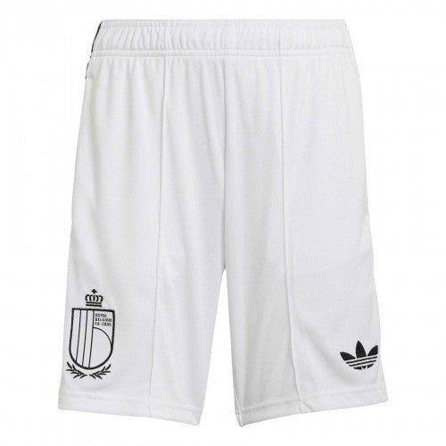 Front - Adidas Childrens/Kids FIFA World Cup 2026 Belgium Away Shorts