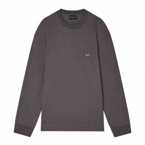Front - Emporio Armani EA7 Mens Long-Sleeved T-Shirt