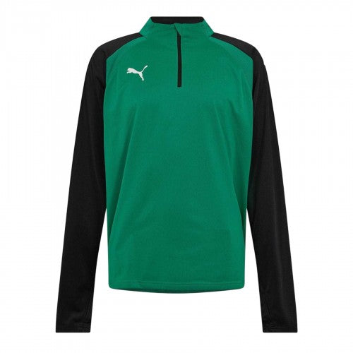 Front - Puma Mens Quarter Zip Sports Top