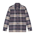 Front - Lyle & Scott Mens Checked Flannel Overshirt