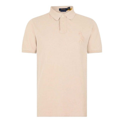 Front - Ralph Lauren Mens Slim Short-Sleeved Polo Shirt