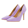 Front - Where´s That From Womens/Ladies Suede High Heel Court Pumps