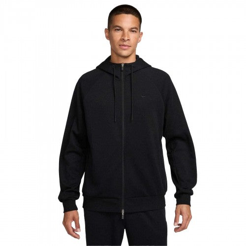 Front - Nike Mens Dri-FIT Full Zip Hoodie