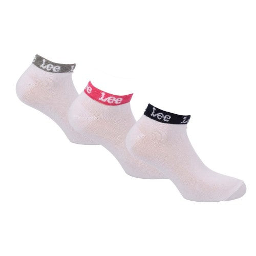 Front - Lee Unisex Adult Trainer Liner Socks (Pack of 3)