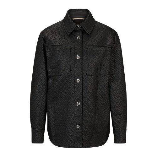 Front - Boss Womens/Ladies Monogram Embossed Shirt