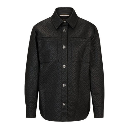 Front - Boss Womens/Ladies Monogram Embossed Shirt