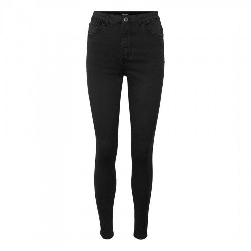 Front - Vero Moda Womens/Ladies Denim High Rise Slim Jeans