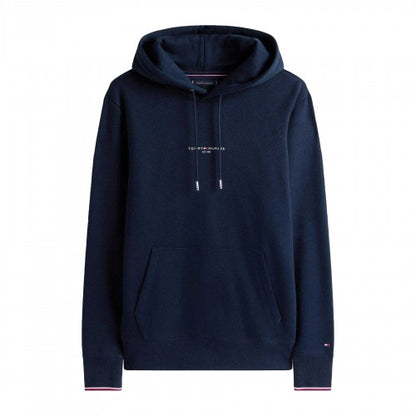 Front - Tommy Hilfiger Mens Tipped Organic Cotton Hoodie