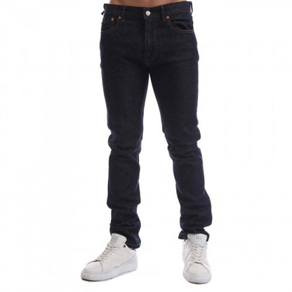 Front - Belstaff Mens Longton Denim Slim Jeans