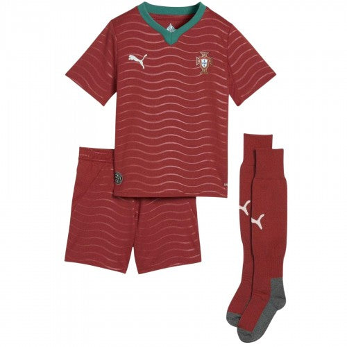 Front - Puma Childrens/Kids World Cup 2026 Portugal Football Kit