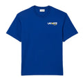 Front - Lacoste Mens Back Print Heavy Cotton T-Shirt