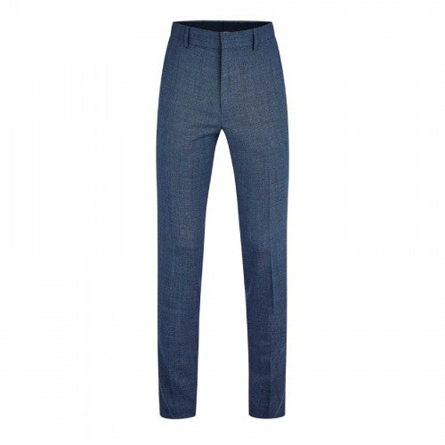 Front - Boss Mens H-Genius Slim Suit Trousers