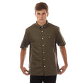 Front - Lyle & Scott Mens Linen Blend Short-Sleeved Shirt