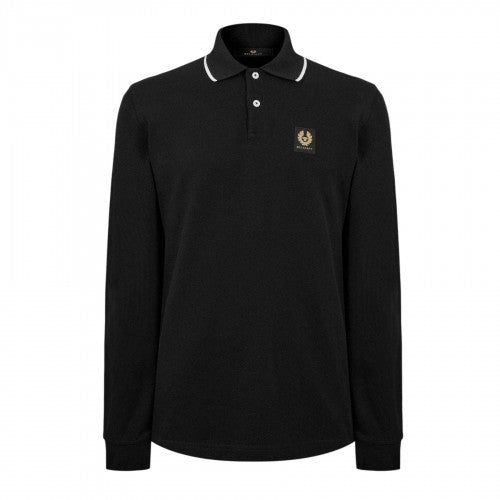 Front - Belstaff Mens Cotton Polo Shirt