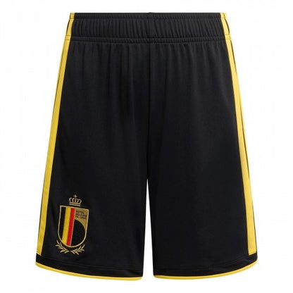 Front - Adidas Childrens/Kids World Cup 2026 Belgium Football Shorts