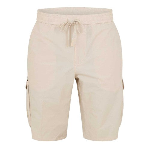 Front - Boss Mens Solid Cargo Shorts