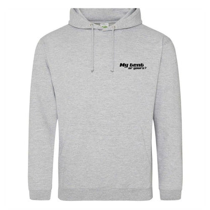 Front - AWD Mens My Tent Or Yours? Pullover Hoodie