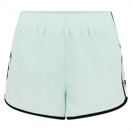 Front - PE Nation Womens/Ladies Contrast Piping Performance Gym Shorts