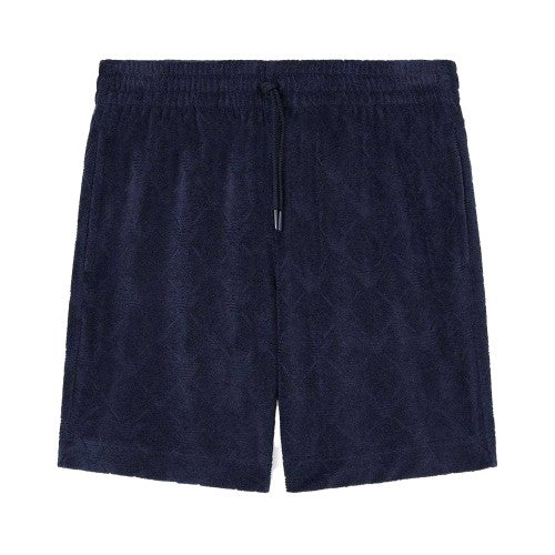 Front - Emporio Armani EA7 Mens Fleece Shorts
