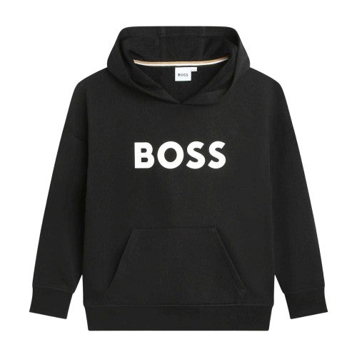 Front - Boss Childrens/Kids Print Logo Hoodie