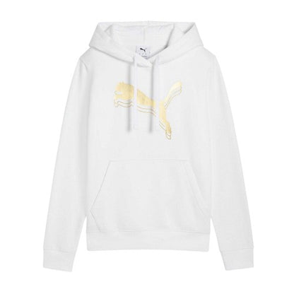 Front - Puma Womens/Ladies Essentials Metallic Detail Hoodie