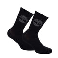 Front - Timberland Mens Thermal Lightweight Crew Socks