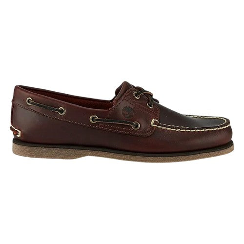 Front - Timberland Mens Classic Flat Boat Shoes