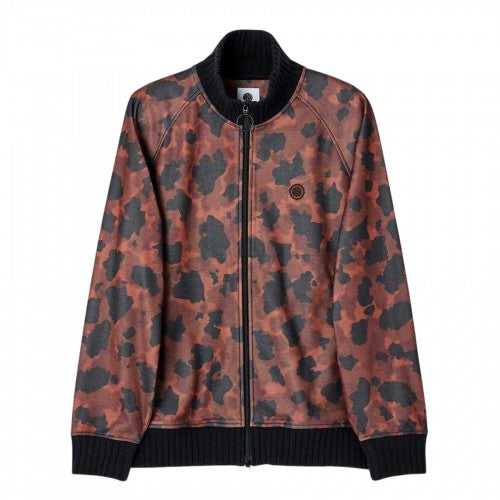 Front - Pretty Green Mens Raglan Track Jacket