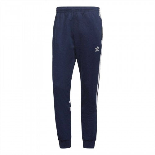 Front - Adidas Mens Side Stripe Regular Athletic Trousers