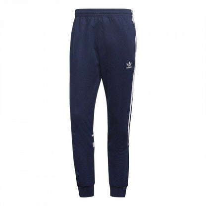 Front - Adidas Mens Side Stripe Regular Athletic Trousers
