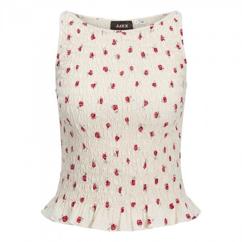 Front - JJXX Womens/Ladies Rose Peplum Tank Top