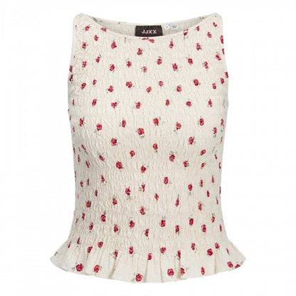 Front - JJXX Womens/Ladies Rose Peplum Tank Top