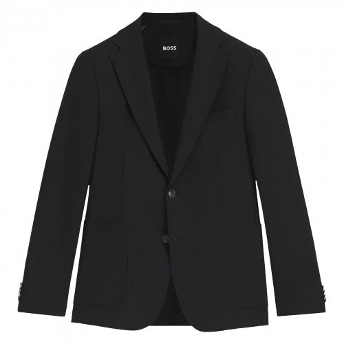 Front - Boss Mens Lapel Collar Regular Blazer
