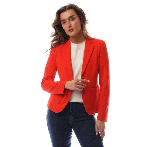 Front - Boss Womens/Ladies Jonalahra Single-Breasted Tailored Blazer