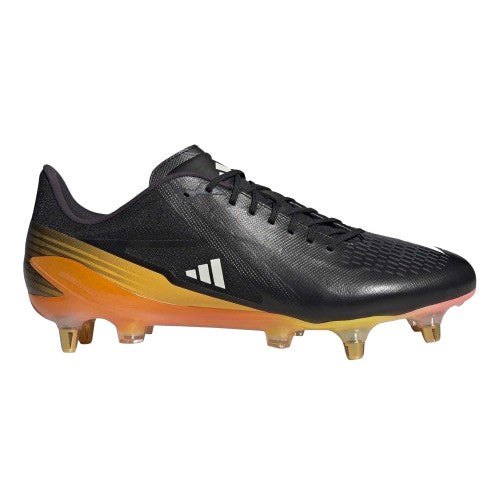 Front - Adidas Mens Adizero RS15 Pro Lace Up Rugby Boots