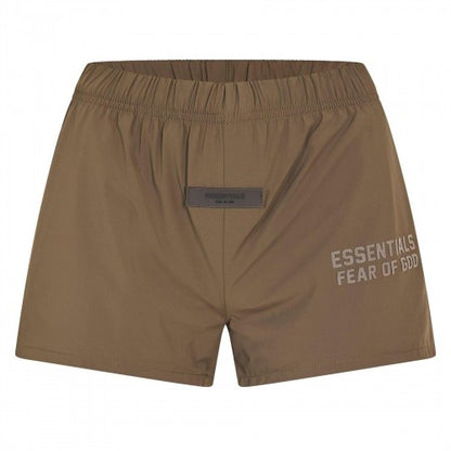 Front - Fear Of God Essentials Womens/Ladies Cotton Blend Logo Cycling Shorts