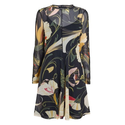 Front - Ted Baker Womens/Ladies Sheer Fabric Regular Mini Dress