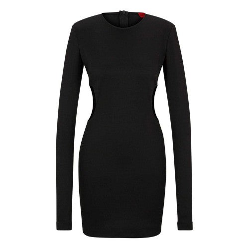 Front - Hugo Womens/Ladies Kemila Crew Neck Bodycon Dress