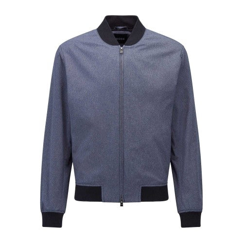 Front - Boss Mens P-Hanry Bomber Jacket