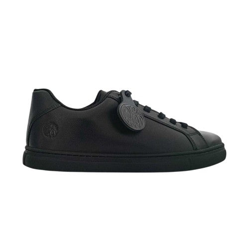 Front - Pretty Green Boys Latham Moc Toe Formal Shoes