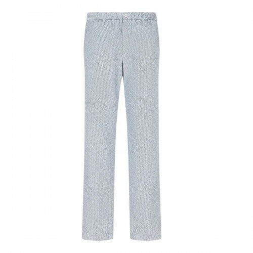 Front - Emporio Armani Mens Tapered Leg Trousers