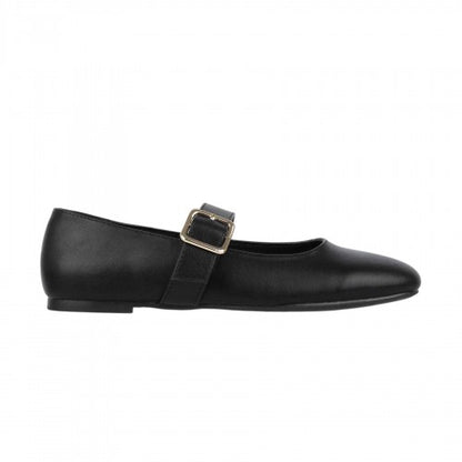 Front - Miso Womens/Ladies Flat Mary Janes