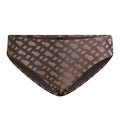 Front - Boss Womens/Ladies Monogram Jacquard Bikini Bottoms